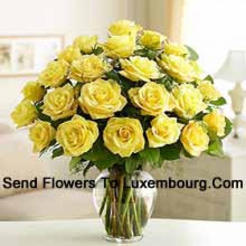 25 Divine Yellow Roses