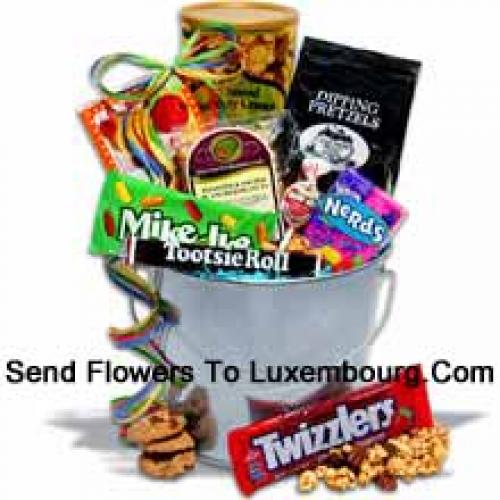 Crunchy Gift Hamper Containing Edibles